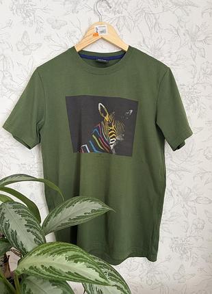 Стильна чоловіча/унісекс футболка paul smith s💚