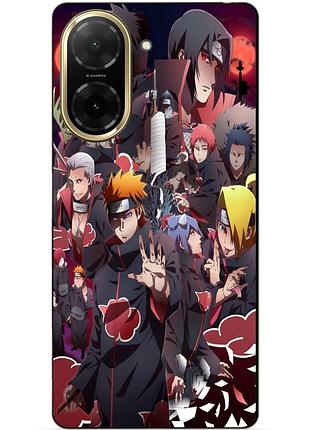 Чехол силиконовый бампер для xiaomi poco c71 с рисунком наруто naruto аниме