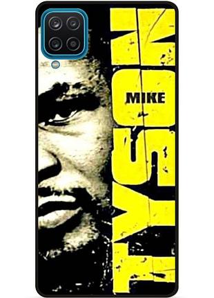 Чехол силиконовый бампер для samsung a22 с рисунком tyson майкл тайсон