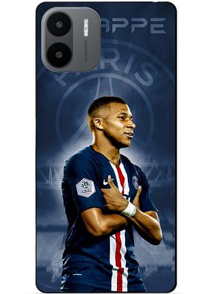 Силиконовый бампер чехол для xiaomi redmi a2 / a1 с рисунком мбаппе псж mbappe