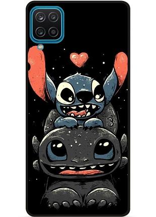 Силіконовий бампер чохол для samsung m33 з малюнком stitch стіч