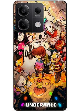 Силіконовий чохол бампер для xiaomi redmi note 13 5g з малюнком андертейл undertale