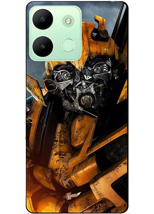 Силіконовий чохол бампер для infinix smart 7 hd з малюнком бамблбі bumblebee трансформери