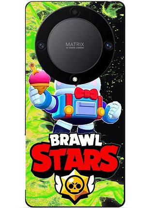 Силіконовий бампер чохол для huawei honor magic 6 lite з героєм бравл лу