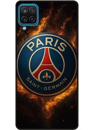Чехол силиконовый бампер для samsung m12 с рисунком psg псж