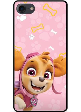 Чехол силиконовый для huawei y5 2018 с рисунком скай щенячий патруль