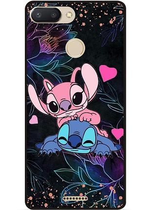 Силіконовий бампер чохол для xiaomi redmi 6 з малюнком стіч stitch