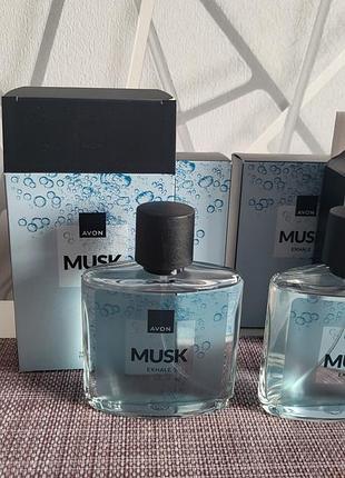 Туалетна вода musk exhale, 75 мл