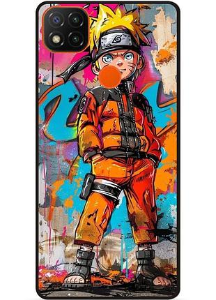 Силіконовий бампер чохол для xiaomi redmi 9c з малюнком наруто аниме marvel naruto