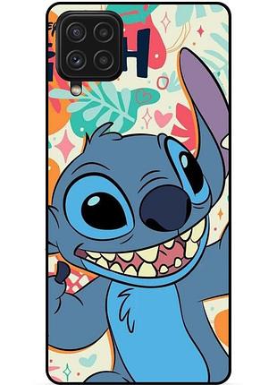 Чехол силиконовый бампер для huawei p40 lite с рисунком stitch стич
