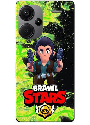 Силіконовий бампер чохол для xiaomi redmi note 13 pro plus 5g з героєм бравл кольт