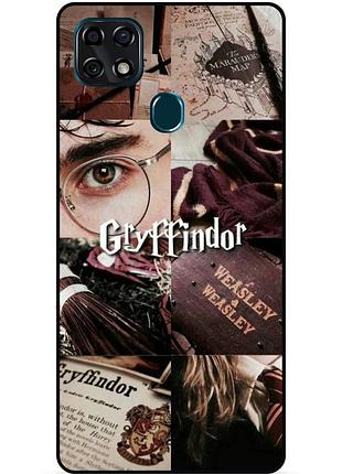 Чохол силіконовий бампер для zte blade 20 smart з малюнком gryffindor ґрифіндор гаррі поттер harry potter