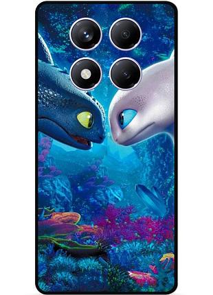 Силиконовый чехол для xiaomi poco x7 как приручить дракона