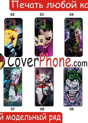 Силиконовый чехол джокер joker харли квин для motorola
