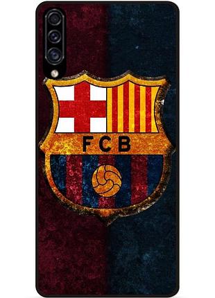Чехол силиконовый бампер для samsung m20 с рисунком барселона barcelona