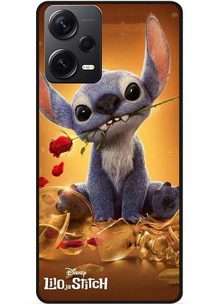 Силіконовий бампер чохол для xiaomi redmi note 12 pro 5g стіч stitch