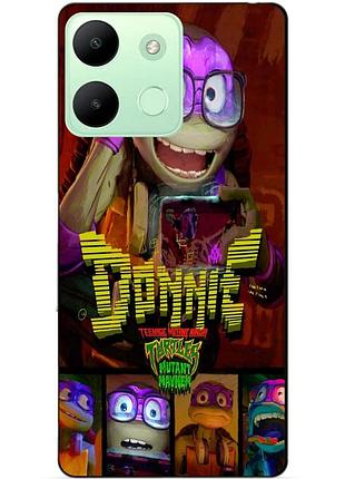 Силіконовий чохол бампер для infinix smart 7 hd з малюнком донні donnie черепашки ніндзя