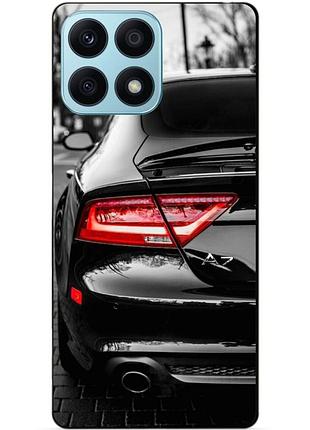 Чехол силиконовый бампер для huawei honor x8a с рисунком audi ауди машина авто