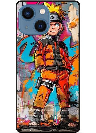 Чехол силиконовый бампер для iphone 15 plus с рисунком наруто аниме marvel naruto