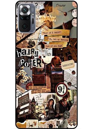 Силиконовый бампер чехол для xiaomi redmi note 10 pro гарри поттер harry potter