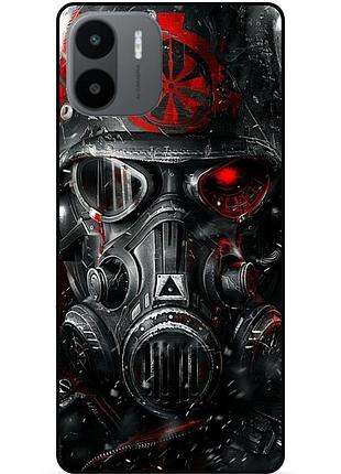 Чехол силиконовый бампер для xiaomi redmi a2 с рисунком сталкер stalker