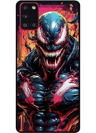Силіконовий бампер чохол для samsung a21s з малюнком веном marvel venom