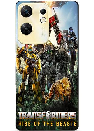 Чехол силиконовый бампер для infinix zero 30 4g звероботы трансформеры transformers