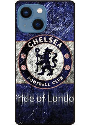 Силіконовий чохол бампер для iphone 13 з малюнком челси chelsea