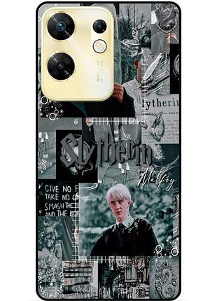 Чохол силіконовий бампер для infinix zero 30 4g з малюнком slytherin слизерин драко малфой гаррі поттер harry