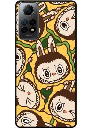 Чехол силиконовый бампер для xiaomi redmi note 11 pro лабубу labubu