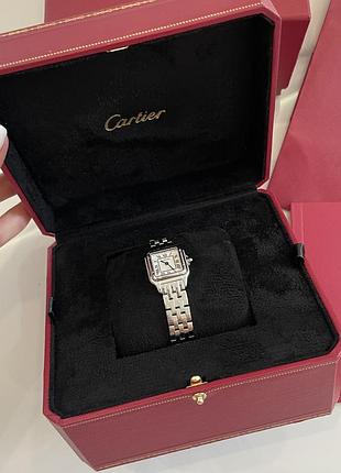 Годинник cartier часы картье в коробке картьє золото серебро срібло