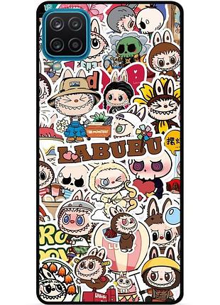 Силиконовый чехол бампер для samsung a22 с картинкой лабубу labubu