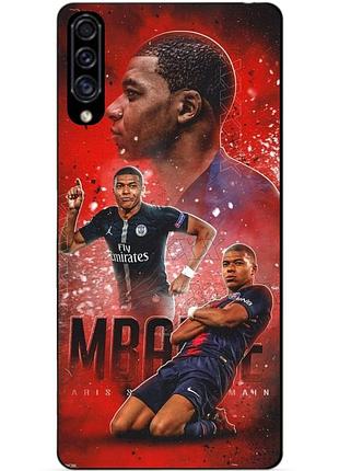 Силіконовий бампер чохол для samsung a02 з малюнком мбаппе псж mbappe