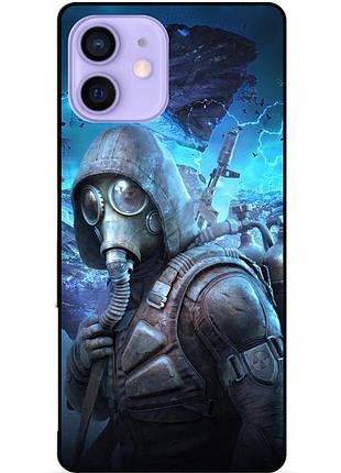 Силіконовий бампер чохол для iphone 11 з малюнком stalker сталкер