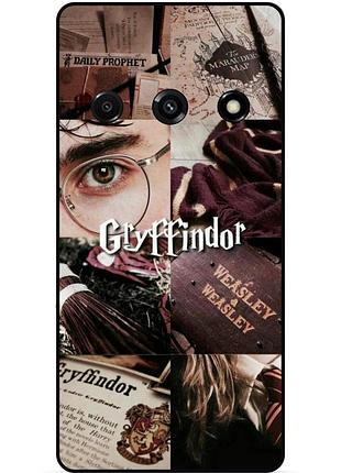 Чехол силиконовый бампер для xiaomi redmi a3 с рисунком gryffindor гриффиндор гарри поттер harry potter
