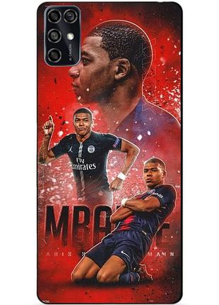 Чехол силиконовый бампер для zte blade v2020 smart с рисунком мбаппе psg mbappe