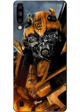 Чехол силиконовый бампер для zte blade a7 2020 с рисунком бамблби bumblebee трансформеры