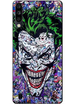 Чехол силиконовый бампер для zte blade a7 2020 с рисунком джокер joker
