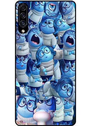 Силіконовий чохол бампер для samsung m20 з малюнком головоломка