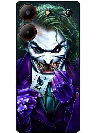 Силіконовий бампер чохол для zte blade a54 з малюнком joker джокер
