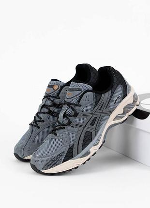Мужские кроссовки asics gel-nimbus 10.1 grey beige