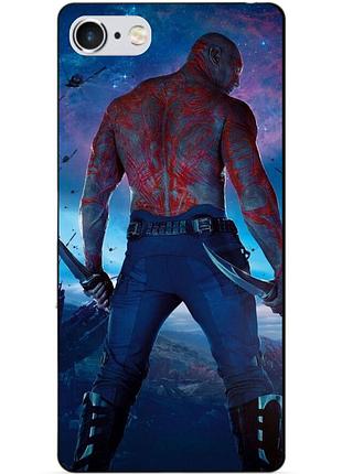 Силіконовий чохол бампер для iphone 6 з малюнком дракс стражі галактики drax