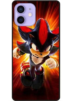 Силіконовий бампер чохол для iphone 12 з малюнком соник sonik