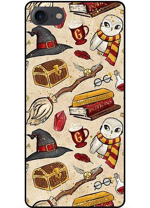 Чохол силіконовий бампер для iphone 7 з картинкою gryffindor ґрифіндор гаррі поттер harry potter