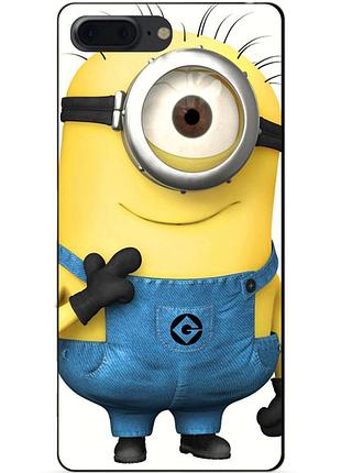 Силіконовий чохол бампер для iphone 8 plus з малюнком міньйон кевін minion