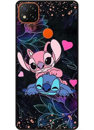 Силіконовий бампер чохол для realme c25y з малюнком стіч stitch