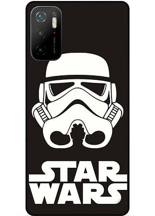 Силіконовий бампер чохол для xiaomi poco m3 pro з малюнком зіркові війни star wars зоряні війни