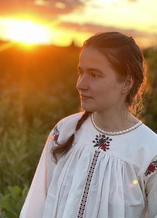 Старовинна подільська вишита сорочка (вінниччина), перша половина хх ст.