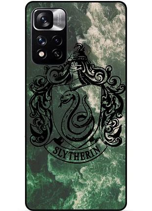 Чохол силіконовий бампер для xiaomi redmi note 11 pro plus 5g з малюнком слизерин slytherin гаррі поттер harry potter