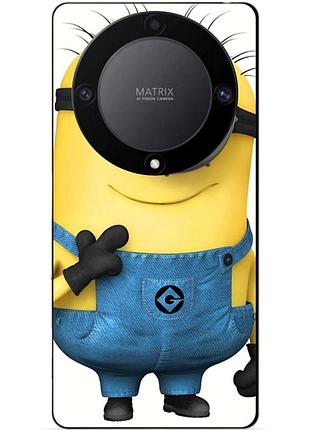 Чехол силиконовый бампер для huawei honor magic 6 lite с рисунком миньон кевин minion